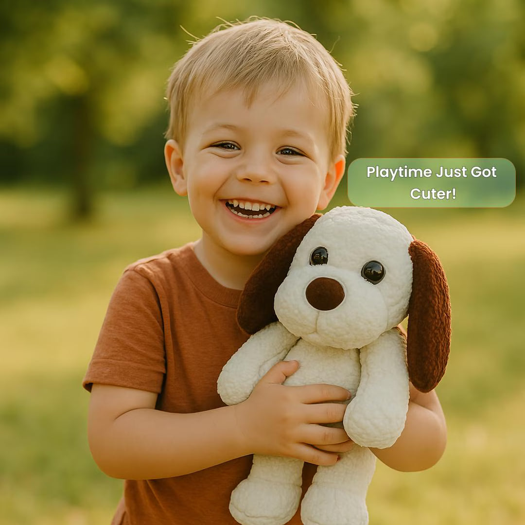 Crochet Puppy Pattern – Amigurumi Dog Plush PDF (Beginner Friendly)