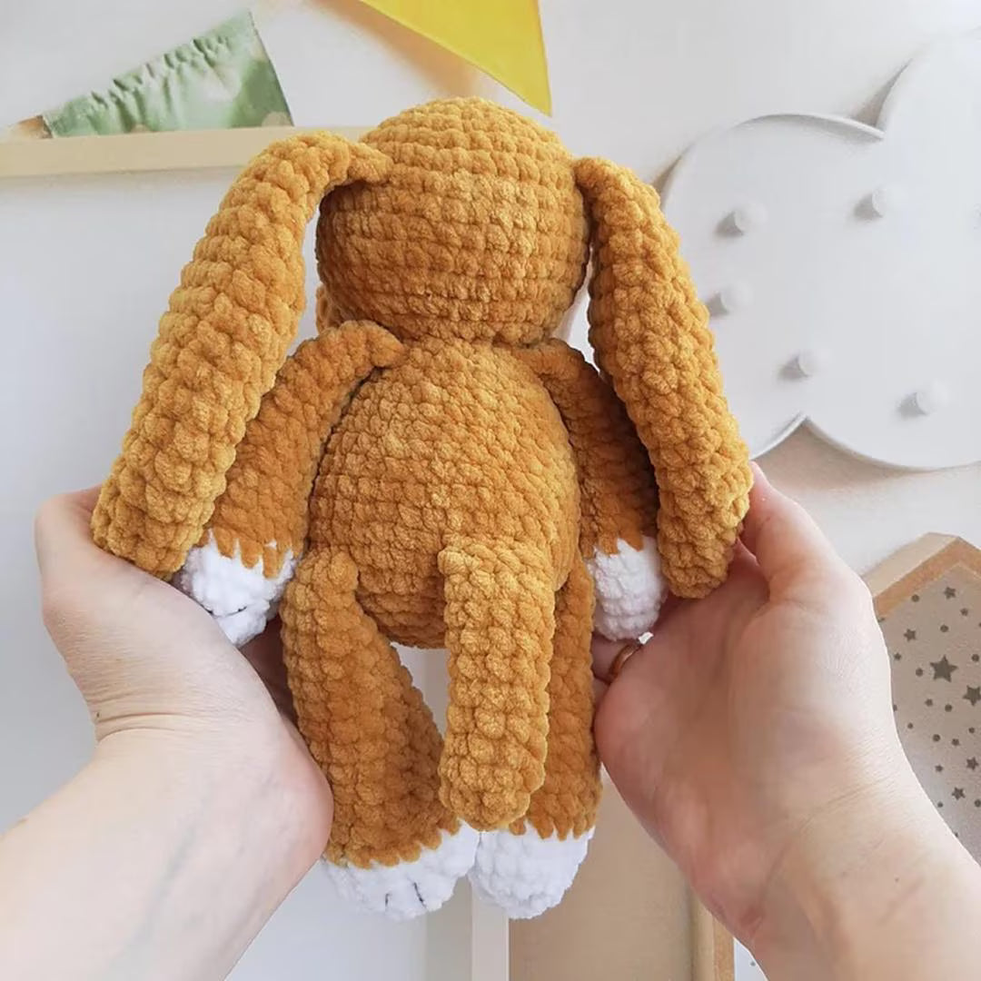 Crochet Puppy Pattern – Amigurumi Dog Plush PDF (Beginner Friendly)