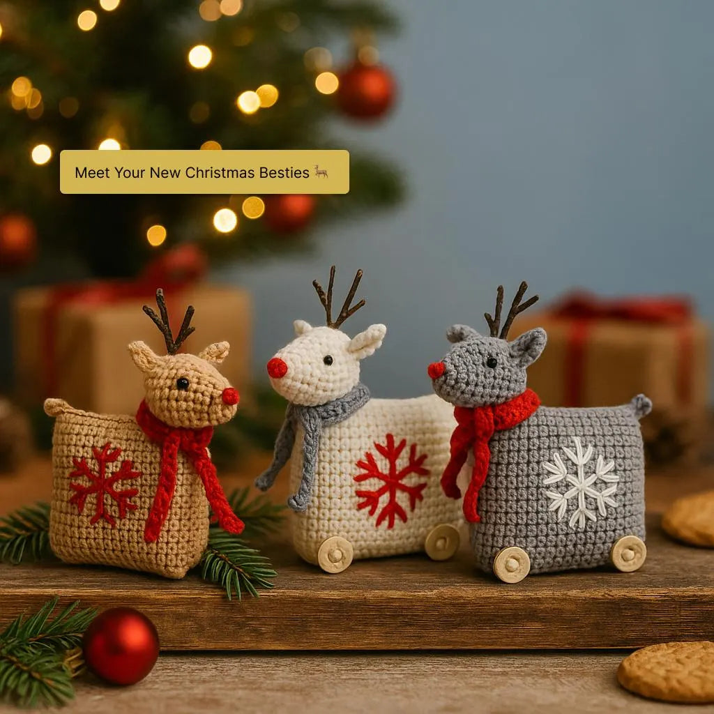 Crochet Reindeer Pattern – Christmas Amigurumi Reindeer PDF