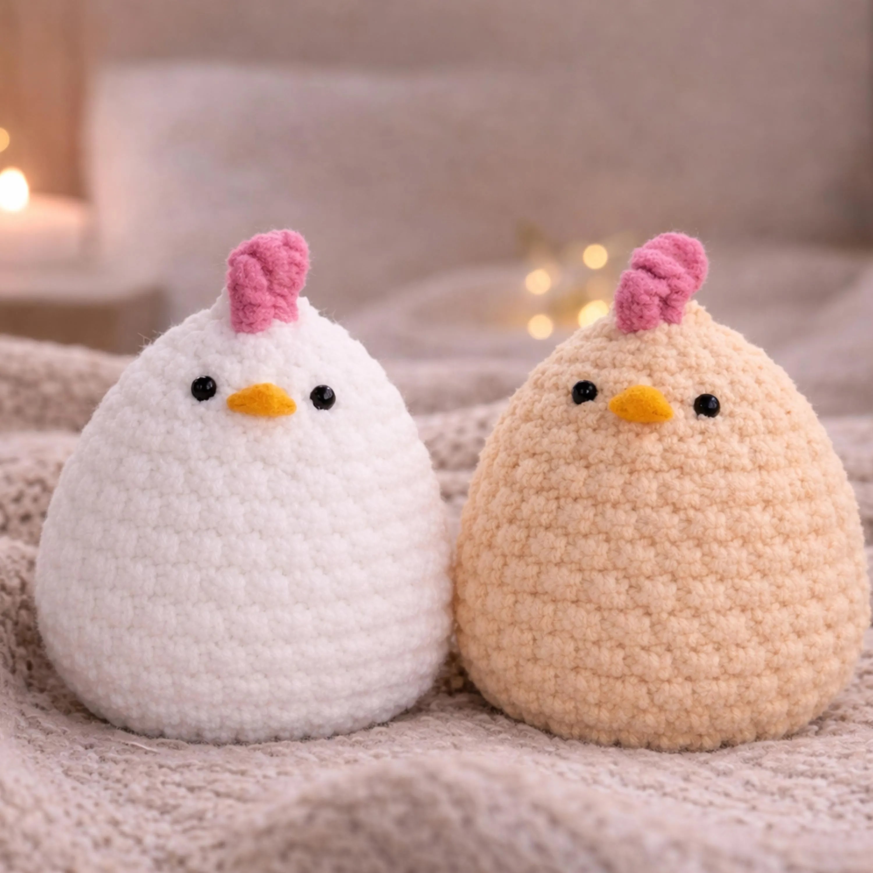 Crochet Chicken Pattern – Easy Amigurumi Chicken PDF for Beginners