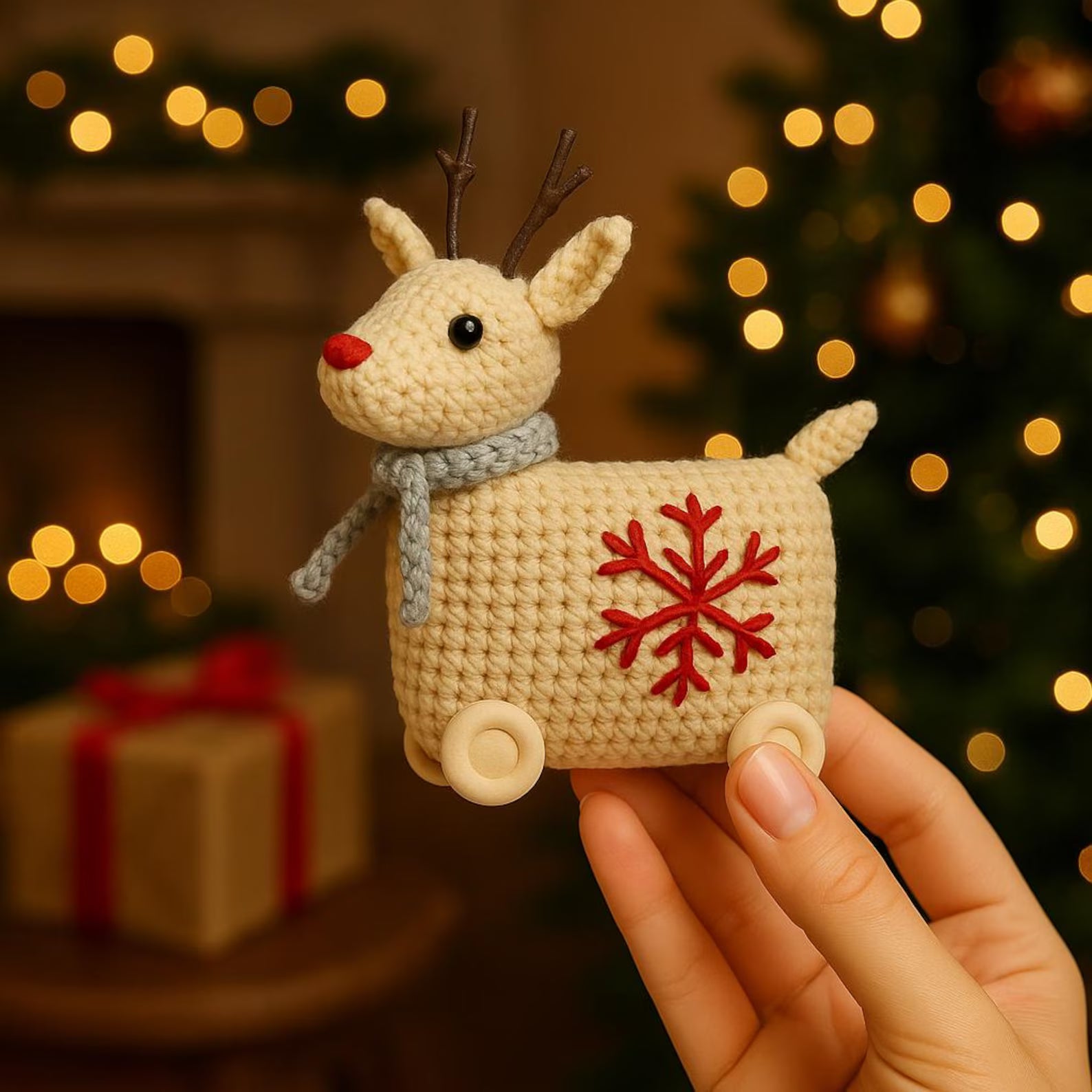 Crochet Reindeer Pattern – Christmas Amigurumi Reindeer PDF
